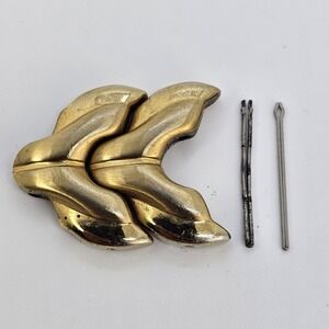 2X Link 20MM Gold‎ Steel 44K5-B-I FOR Seiko Kinetic 5M62-0B40 Men's Watch